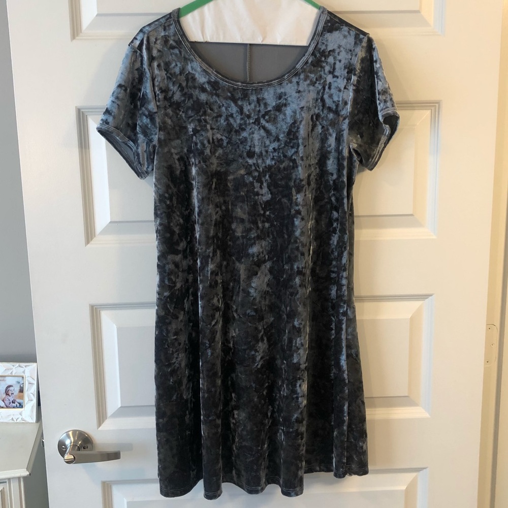 Z Supply velvet T-shirt dress